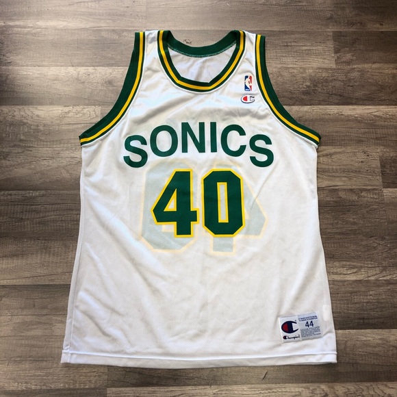 Champion Other - Vintage Shawn Kemp Seattle Supersonics NBA jersey